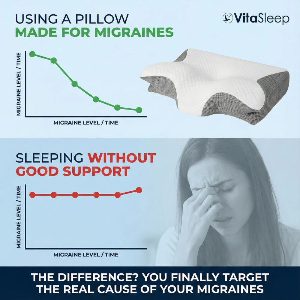 VitaSleep Migraine Pillow
